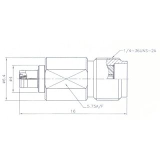 06-010200-0041 SMAF To IPEX1F Adapter (10G)_Lock Type_Web2